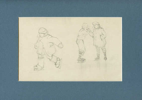 Вишняков Олег Николаевич. На катке 